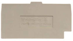 Weidmüller Sorkapocs véglap Z sorozathoz ZAP/TW ZDU/ZPE 2.5N, bézs, 1933790000 Weidmüller (1933790000)