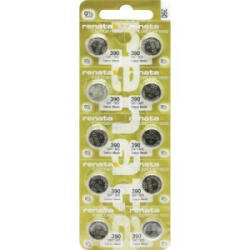 Renata 390. MP-E Gombelem 390 Ezüstoxid 80 mAh 1.55 V 10 db (X703819)