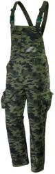 NEO TOOLS Kantáros munkanadrág terepmintás, 60% pamut, 40% polyester, 255 g/m2, xS (81-241-XS)