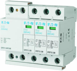Eaton villámáram és túlfeszültség levezető készlet b+c 12, 5kA tn-s, spbt12-280-3+Npe-158332 (158332)