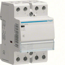 Hager ESC463 Mágneskapcsoló, 4Z, 63A, 230V AC, moduláris (ESC463)