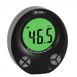 PCE Instruments Zajszintmérő Adatgyűjtő, színes kijelző 35 - 135 dB 31.5 Hz - 8000 Hz Jack dugó, 3, 5 mm-es (PCE-TSM 5) (PCE-TSM 5)