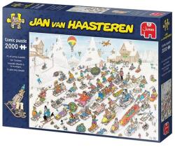 Jumbo 2000 db-os puzzle - Jan van Haasteren - It's all going downhill (00026) (00026)
