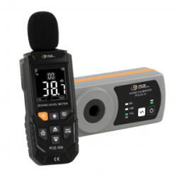 PCE Instruments Zajszintmérő Adatgyűjtő 30 - 130 dB 20 Hz (min) (PCE-354-SC43) (PCE-354-SC43)