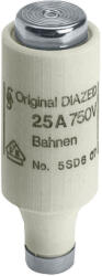 Siemens 5SD607 diazed biztosító betét, DIII, E33, 750VAC/DC, 25A, F, gyors kioldás (5SD607)