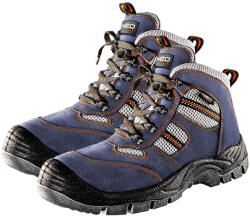 NEO TOOLS Munkabakancs, velúrbőr, 45, CE, S1P SRA (82-046)