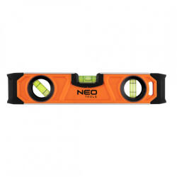 NEO TOOLS Torpedó vízmérték 230mm, mágneses (71-002) - olaj