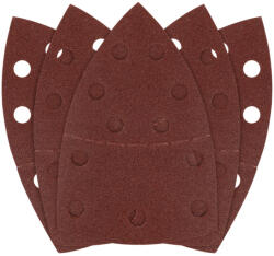 GRAPHITE Csiszolópapír deltacsiszolóhoz, tépőzáras, 11lyukas, 102x152mm, P120, 5db, min. rendelés: 3cs (58T304)