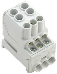Weidmüller fővezeték sorkapocs 2X25/6X10mm2 szürke WPD 100, 1561910000 (1561910000)