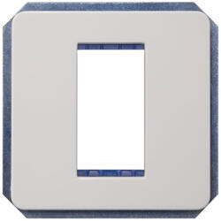 Siemens 5TG1391 tartókeret, 1 modul, titánfehér (RAL9010) 68x68mm, DELTA style (5TG1391)