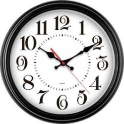 EUROTIME Kvarc Falióra 31 cm Fekete (80882-05) (80882-05)