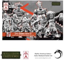 Warlord Games Set Figurine WARLORD GAMES Mythic Americas Aztec Warband Starter Set 14 Ani+ (5060572508613) Figurina