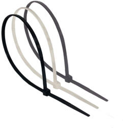 Celo 136200CCT kábelkötegelő 200x3, 6 fehér, nylon, 100 db/csomag, kábelek gyors rögzítéséhez és rendezett nyomvonalvezetéséhez (136200CCT)