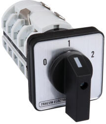 TRACON Dahlander motorkapcsoló 400V, 50Hz, 20A, 5, 5kW, 48×48mm TKM-20/D Tracon (TKM-20/D)