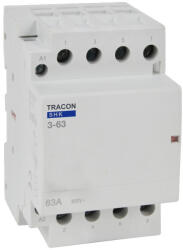 Tracon installációs kontaktor 3 Mod, 3×NO - SHK3-63 (SHK3-63)