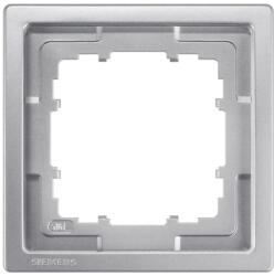 Siemens 5TG1321-1 1-es keret, platina (RAL9007), DELTA style (5TG13211)
