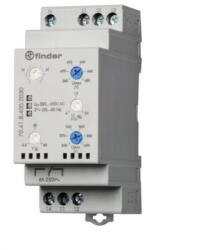 Finder 70.62. 8.400. 0000 Fesz. felügyeleti relé, háromfázisú, névleges feszültség: (208. . . 480)V AC, 2 váltóérintkező 8 A (70.62.8.400.0000)