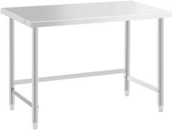 Royal Catering Rozsdamentes acél asztal - ECO - 120 x 60 cm - 91 kg - Royal Catering (RCAT-120/60-PS)