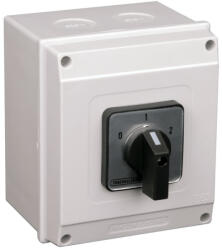 Tracon tokozott dahlander motorkapcsoló 20A, 5, 5kW, 48×48mm, IP65 - TKM-20/DT65 (TKM-20/DT65)