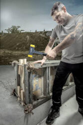 Halder SUPERCRAFT Puha kalapács ergonómikus markolat, középkemény 680 g 300 mm 1 db (3380.040) (3380.040)