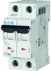 Eaton kismegszakító, 6 kA, 2 P, pl6-b4/2-286551 (286551)