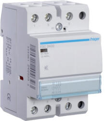 Hager ESC340S Csendes mágneskapcsoló, 3Z, 40A, 230V AC, moduláris (ESC340S)