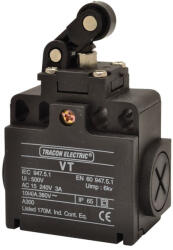 TRACON Helyzetkapcsoló, karos-görgős 1×NO+1×NC, 6A Ip65 VT121 Tracon (VT121)