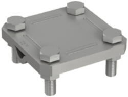 J. Pröpster 910007 keresztkapocs 2-részes kerek/lapos Rd 8-10mm/40mm StFz (910007)