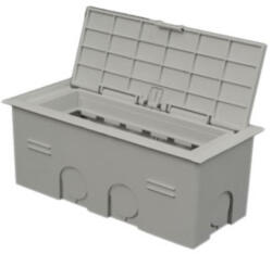 Kopos Padlódoboz komplett 175x80x68 betonba fehér halogénmentes, KOPOBOX MINI B HB Kopos (KOPOBOX MINI B_HB)