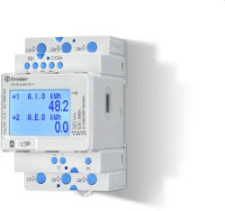 Finder 7M. 38.8. 400.0212 fogyasztásmérő 3F 80A digitális, MID hitelesített, MODBUS, DIN sínre (7M.38.8.400.0212)