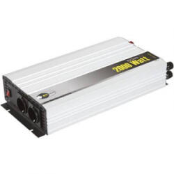 e-ast HPL 2000-12 Nagy teljesítményű inverter feszültségátalakító 2000 W/4000 W12 V/DC (11 - 15 V) - 230 V/AC Inverter (777-200-12-D)