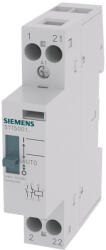 Siemens 5TT5001-6 moduláris kontaktor, 20A/230VAC, 1NO+1NC, 230VAC/220VDC tekercs (5TT50016)