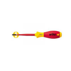 Wiha VDE Plusz/mínusz csavarhúzó Wiha SoftFinish electric slimFix 3281 Méret SL/PZ 1 Penge hossz: 80 mm (36329)