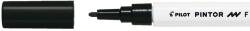 Pilot Pintor festékjelölő, fekete, finom hegy (PSW-PT-FB)