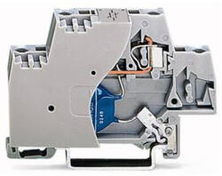 Wago 280-502/281-588 Alkatrész-sorkapocskétemeletes véglappal, szürke (280-502/281-588)