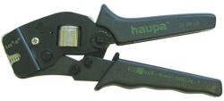 HAUPA 210819 Érvéghüvely prés 0, 08-10 mm2-ig, szemből préseléshez (210819)