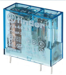 Finder 40.51. 9.048 miniatűr print/dugaszolható relé 1CO(váltó) 10A 48V DC, 5mm lábkiosztás (40.51.9.048.0000)