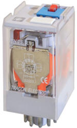 TRACON Ipari teljesítmény relé 230V AC / 3×CO RT11-240AC Tracon (RT11-240AC)