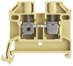 Weidmüller Átmenő sorkapocs SAK 2.5/35 (0, 13-6mm2), TS35/PA, IEC 800V/24A, bézs, 0380460000 Weidmüller (0380460000)
