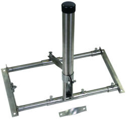 DEHN 105241 Fémtető-tartó 550-900 mm-es rögzítési távolságokhoz D 48 mm külső csőátmérővel DEHNcon-H rendszerekhez MDH D48 VB550.900 V2A (105241)