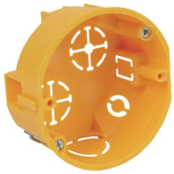 Kopos Gipszkarton doboz 1-es, d73mm, 34mm mély, sárga, univerzális KU 68/71L1 NA Kopos (KU 68/71L1_NA) - lumenet
