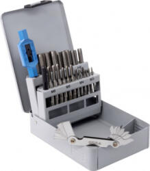 GSR Menetvágó készlet 23 részes Metrikus M3 - M12 DIN 352, DIN 1814 HSS-G 1 db (00708050) (00708050)