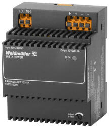 Weidmüller Tápegység PRO INSTA 60W 12V 5A 2580240000Weidmüller (2580240000)