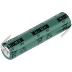 FDK Forrasztható mikroceruza akku AAA NiMH 1, 2V 730 mAh, forrfüles, FDK 109094 (109094) - aqua