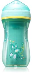 Chicco Active Cup 14m+ gyakorlóbögre Teal 266 ml