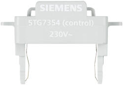 Siemens 5TG7354 LED glimmlámpa/jelzőfény kapcsolóhoz, fehér, 230V/1, 1mA, DELTA i-system (5TG7354)