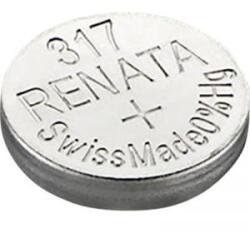 Renata 317 gombelem, ezüstoxid, 1, 55V, 10, 5 mAh, Renata SR516SW, SR62, SR516, V317, D317, 616, CA, 280-58, SB-AR, RW326 (317.CU MF)
