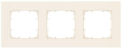 Siemens 5TG1113-3 3-as keret, krémfehér (RAL1013), DELTA miro (5TG11133)