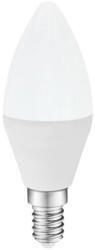 LED-POL LED gyertya 8W E14 720lm 3000K meleg fehér fényforrás Ra80 230V ORO-E14-C37-TOTO-8W-WW 5902533194025 Led-Pol (5902533194025)