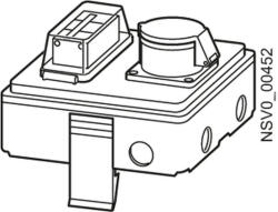 Siemens BVP: 047283 BD2-AK1/CEE165A163 leágazó, 3C 16A kismegszakító, 5P 16A ipari aljzat (BVP:047283)